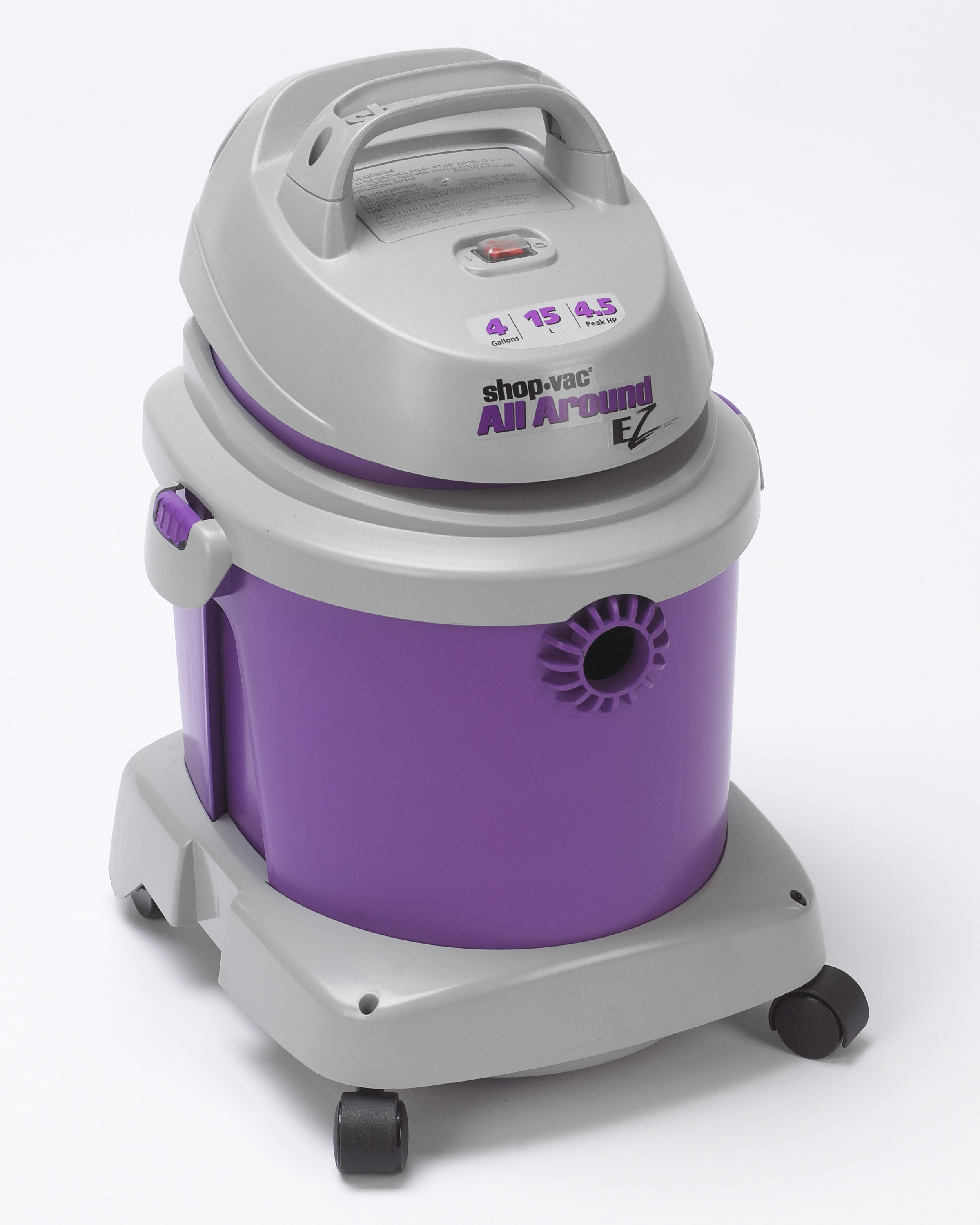 2 in 1 Wet Dry Little Shop Vacuum Vac 4 Gallon 4.5 Peak HP Household