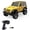 Yellow, variant on YAHHU RC Crawler Car, 1/36 Scale 2.4Ghz Off-Road Remote Control Truck with LED Lights, 4WD Climbing Vehicle Model for Adults and Teens - Blue (6.69 inches / 17 cm)