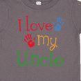 thumbnail image 4 of Inktastic I Love My Uncle Childs Boys or Girls Toddler T-Shirt, 4 of 5