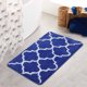 thumbnail image 2 of Advancent Felpudo de entrada diseño contraído resistente a la suciedad alfombra de suelo grande alfombra de cocina antideslizante baño dormitorio Decoración del hogar Azul oscuro Advancent HA067634-01, 2 of 6