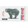thumbnail image 2 of Deep Red Cling Stamp 3"X5"-Grizzly Bear, 2 of 4