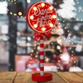 thumbnail image 1 of Señal de parada de Navidad creativa, señal de parada con luz LED, decoración de regalos únicos de Navidad, 1 of 6