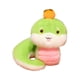 thumbnail image 5 of Serpiente de peluche, juguete de peluche, adorable, abrazable, decorativo, para decoración del hogar, serpiente cómoda. verde, 5 of 9