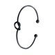 thumbnail image 2 of Sonducket Brazalete de brazo, joyería de Metal, exquisito brazalete para mujer, adorno para el cuerpo, adorno de mano, para brazos con forma Ropa, zapatos y accesorios Miscelánea Nudo, Negro, 2 of 6