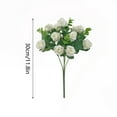 thumbnail image 2 of Bouquet de Fleurs Réaliste pour Maison Arrangements Floraux Taille Réelle pour Salon Mariage et, 2 of 4