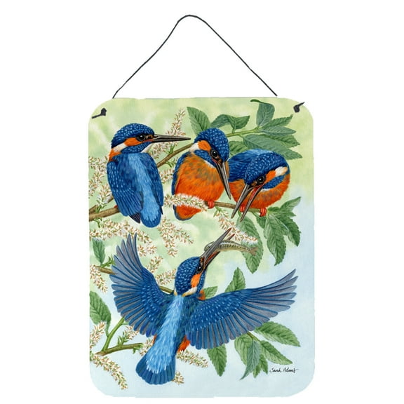 Kingfisher Family Wall or Door Hanging Prints