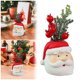 thumbnail image 2 of Adorno De Resina De Papá Noel Para Decorar El Escritorio En Navidad, 2 of 6