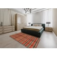 thumbnail image 4 of Ahgly Company Indoor Rectangle Abstract Red Oriental Area Rugs, 4' x 6', 4 of 6