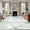 Sage Green, variant on Round Area Rug 3.3ft, Sage Green Coastal Non-slip Area Rugs for Living Room/Bedroom/Bathroom/Kitchen, Sea Turtle Nautical Coral Summer Beach Washable Throw Floor Mat Indoor Outdoor Entrance Doormat