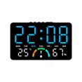 thumbnail image 2 of Home Temperature And Humidity Electronic Clock Large Screen Clock Display With Detachable Rear Bracket For Home, 2 of 6