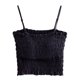 thumbnail image 1 of Nuevo Chaleco con tirantes para mujer, ropa exterior de color sólido, sin mangas, para llevar en el interior, polainas, 1 of 5