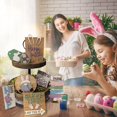 thumbnail image 6 of LINMOUA Easter Tiered Tray Decorations Mini Wooden Signs Easter Tiered Tray Decorations Home Decor (excluding pallet), 6 of 9