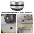 thumbnail image 4 of Altavoz De Conducción Ósea, Mini Altavoz Inalámbrico Portátil Estéreo De Doble Canal Con Núcleo Magnético Mejorado Y Bobina De Alto Rendimiento 120Hz-16kHz 3W, 4 of 7