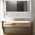 thumbnail image 5 of EZANDA Single-Hole Single-handle Bathroom Faucet with Drain Assembly,Polished Chrome, 5 of 8