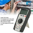 thumbnail image 4 of DT-8908D Industrial-Grade Digital Multimeter: 6000-Digit LCD Backlit Display with Bar Graph, IP67 Waterproof/Dustproof, Overload Protection, True RMS AC Measurement, 1000V AC/DC Voltage, 20A Current,, 4 of 7