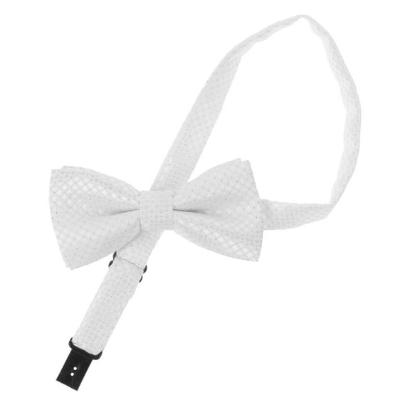 Children's Bow Tie Kids for Formal Outfits Pre-tied Ties Performance Clothing White Polyester Boy