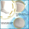 thumbnail image 5 of Yacht & Smith Mens Wholesale Bulk Cotton Socks, Athletic Sport Socks Shoe Size 10-13 (120 Pairs White), 5 of 7