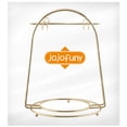 thumbnail image 4 of MasteelfCA Iron Wire Rack Drying Rack Service Storage Display Stand for Tea Cups and Saucers, 4 of 8