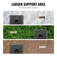thumbnail image 4 of VEVOR Trailer Jack Block, 6000 lbs Capacity per RV Leveling Block, High-quality Polypropylene RV Camper Stabilizer Blocks, RV Travel Accessories Use for Any Tongue Jack, Post, Foot, 5th Wheels, 4-Pack, 4 of 11