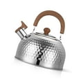 thumbnail image 2 of 2L Stainless Steel Tea Kettle with Fast Boiling Speed, Portable Whistle Water Kettle for Gas Induction Cooker, Boil Water, 2 of 8