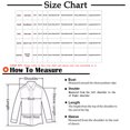 thumbnail image 3 of Moda mujer cárdigan sólido botón otoño abrigo con capucha blusa delgada prendas de vestir Pompotops qwe18952, 3 of 8