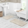 thumbnail image 2 of Mainstays Basic Polyester Large Bath Rug, Tan, 24" x 40", 2 of 9
