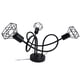 thumbnail image 5 of Araa, capacidad de disipación de calor Soporte para lámpara colgante Elegante luz de techo 3 cabezas Hierro hueco para comedor para dormitorio para oficina para bombilla E14 ANGGREK IH3119, 5 of 8