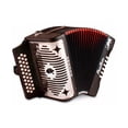 thumbnail image 1 of Acordeón DIATONICO HOHNER PANTHER A4840 FA-SIB-MIB 31 BOTONES 12 BAJOS NEGRO mate, 1 of 3