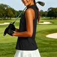 thumbnail image 4 of Fewfanhot Womens Summer Tops Golf Sleeveless Summer Sports Athletic Fashionable Quick Dry Womens Tank Tops, 4 of 9
