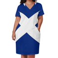 thumbnail image 3 of Camisón con bolso con cremallera de Saint Andrew, tendencia en ropa de mujer, vestido para mujer 2025, 3 of 7
