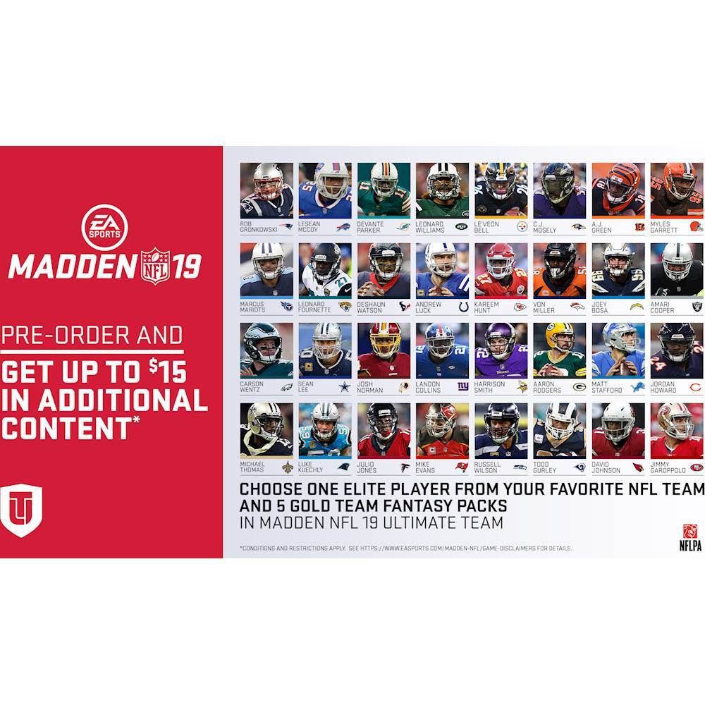 Madden NFL 19, Electronic Arts, Xbox One, [Physical], 014633371758 - image 2 of 5