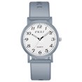 thumbnail image 1 of Sfonq Summer Clearance Womens Watches ,Mothers Day Gift for Grilfriend Silicone Watch Student Quartz S Imple Digital Wind Ladies Watch,Gray Buy 2 Save 10%, 1 of 2
