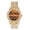 tiger eye gold, variant on Bling'ed Out Money Moves with This Rollie Look - Unique Marbleized Abstract Design Color Dial - Men's Watch - ST10327 RN (ST10236 Tiger Eye Gold)
