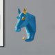 thumbnail image 3 of Gancho de pared autoadhesivo moderno para colgar abrigos, sombreros, bolsos, decoración de baño Caballo, 3 of 7
