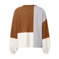 thumbnail image 5 of Tricot pour Femmes Hiver 2024 Doux Confortable Grande Taille Décontracté Chaud Mode Col Roulé, 5 of 5