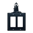 thumbnail image 1 of Village Wrought Iron EGG-10 Lighthouse Double GFI Cover, 1 of 3