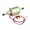 Gold, variant on Universal 24V Electric Fuel Pump Plunger Inline Petrol Diesel Replacement Assembly Gold Finish Heavy Duty Motor (Inlet Outlet 0.31 in / 8 mm)
