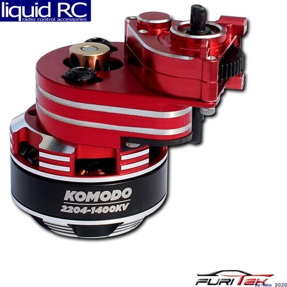 Furitek USA -2079 Furitek Transmission with KOMODO brushless setup for STELLAR
