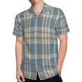 thumbnail image 4 of High Quality Hawaiian Shirts for Men Short Sleeve Aloha Beach Shirt Floral Summer Casual Button Down Shirts Blouses YW6RT4, 4 of 7