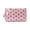 Pink, variant on PVC Polka Dot Cosmetic Bag Travel Toiletry Organizer Waterproof Makeup Storage Case with Zipper Closure for Daily Use Washroom and Journey Essentials, Brown