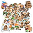 thumbnail image 5 of 35pcs Funny Animal Stickers Waterproof Kids Stickers DIY Stickers for Phone Laptop Suitcase, 5 of 9