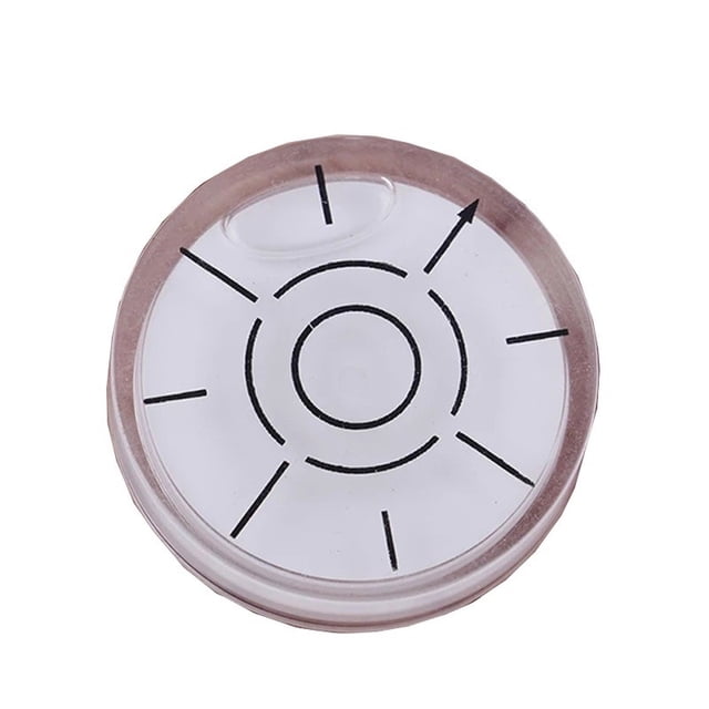 1Pc 32Mm Spirit Bubble Degree Mark Surface Level Round Circular Measuring Meter