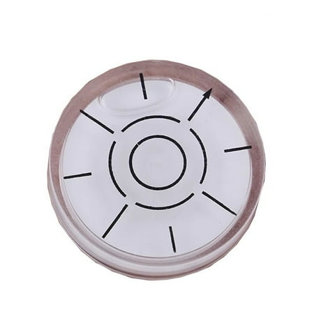 

Fule 1Pc 32mm Spirit Bubble Degree Mark Surface Level Round Circular Measuring Meter