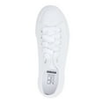 thumbnail image 3 of No Boundaries Women's Platform Lace Up Canvas Sneakers, 3 of 7