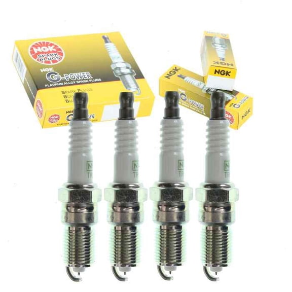 4 pc NGK G-Power Spark Plugs compatible with Mercedes-Benz 190E 2.3L L4 1984-1993