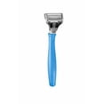 thumbnail image 3 of Harry's Men's Razor with 6 Razor Blades AND Shaving Gel 2 oz (Surf Blue), 3 of 4