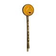 thumbnail image 1 of Broche de Metal Retro Unbranded Tela Impresión Arte Colorido Amarillo, 1 of 3
