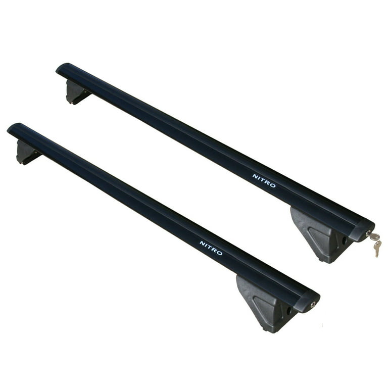BrightLines Roof Racks Cross Bars Ski Rack Combo Compatible with 2009