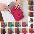 thumbnail image 2 of Women Storage Bags Case For Mobile Phones Bags Multi-purpose Makeup Wallet Crossbody Bag Handbags Pouch Belt Shoulder, 2 of 6