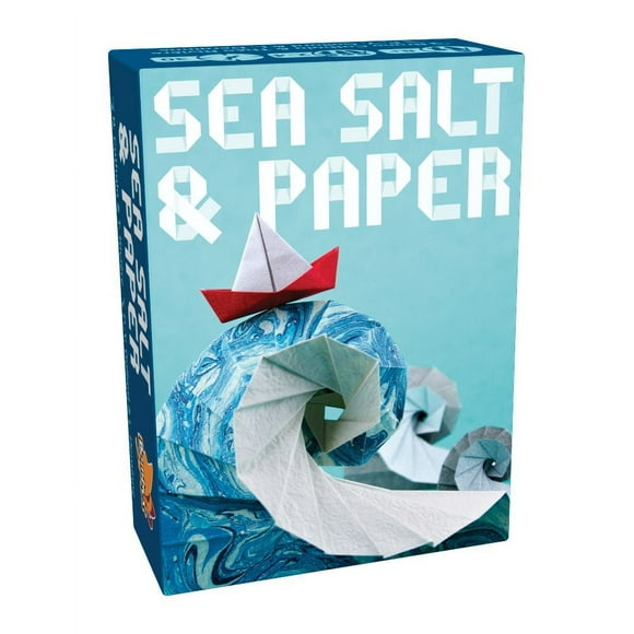 Jeu de Carte, SEA SALT & PAPER par Bombyx, 2 à 4 joueurs, à partir de 8 ans. À vous de créer votre propre océan.